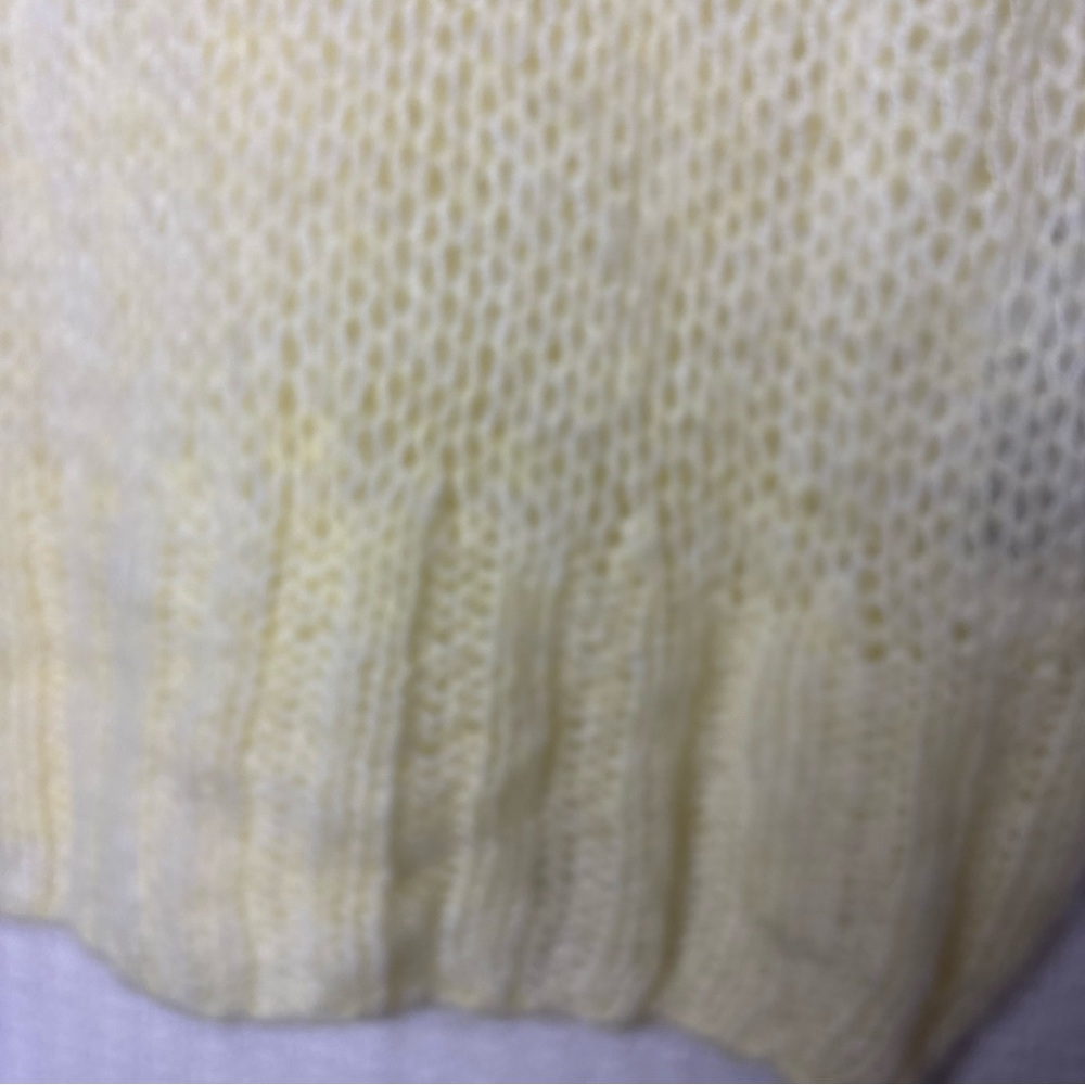 ASOS Yellow Ribbed Sleeveless Tank Top - Picture 5 of 10